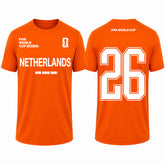 FIFA World Cup 2026 Netherlands T-Shirt – Official "We Are 26" World Cup 2026 shirt