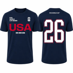 FIFA World Cup 2026 USA Shirt – "We Are 26" Team USA T-Shirt