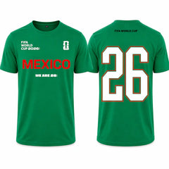 FIFA World Cup 2026 Mexico Shirt – "We Are 26" Team Mexico T-Shirt