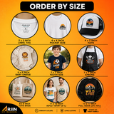 DTF gang sheet example 4 – full color DTF transfers ready to press
