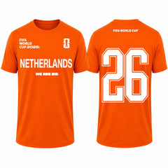 FIFA World Cup 2026 Netherlands T-Shirt – Official "We Are 26"  World Cup 2026 shirt