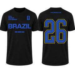 FIFA World Cup 2026 Brazil Shirt – Official "We Are 26" Team Brazil T-Shirt