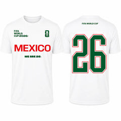 FIFA World Cup 2026 Mexico Shirt – "We Are 26" Team Mexico T-Shirt