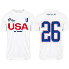 FIFA World Cup 2026 USA Shirt – "We Are 26" Team USA T-Shirt