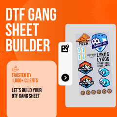 Custom DTF Gang Sheet  Builder