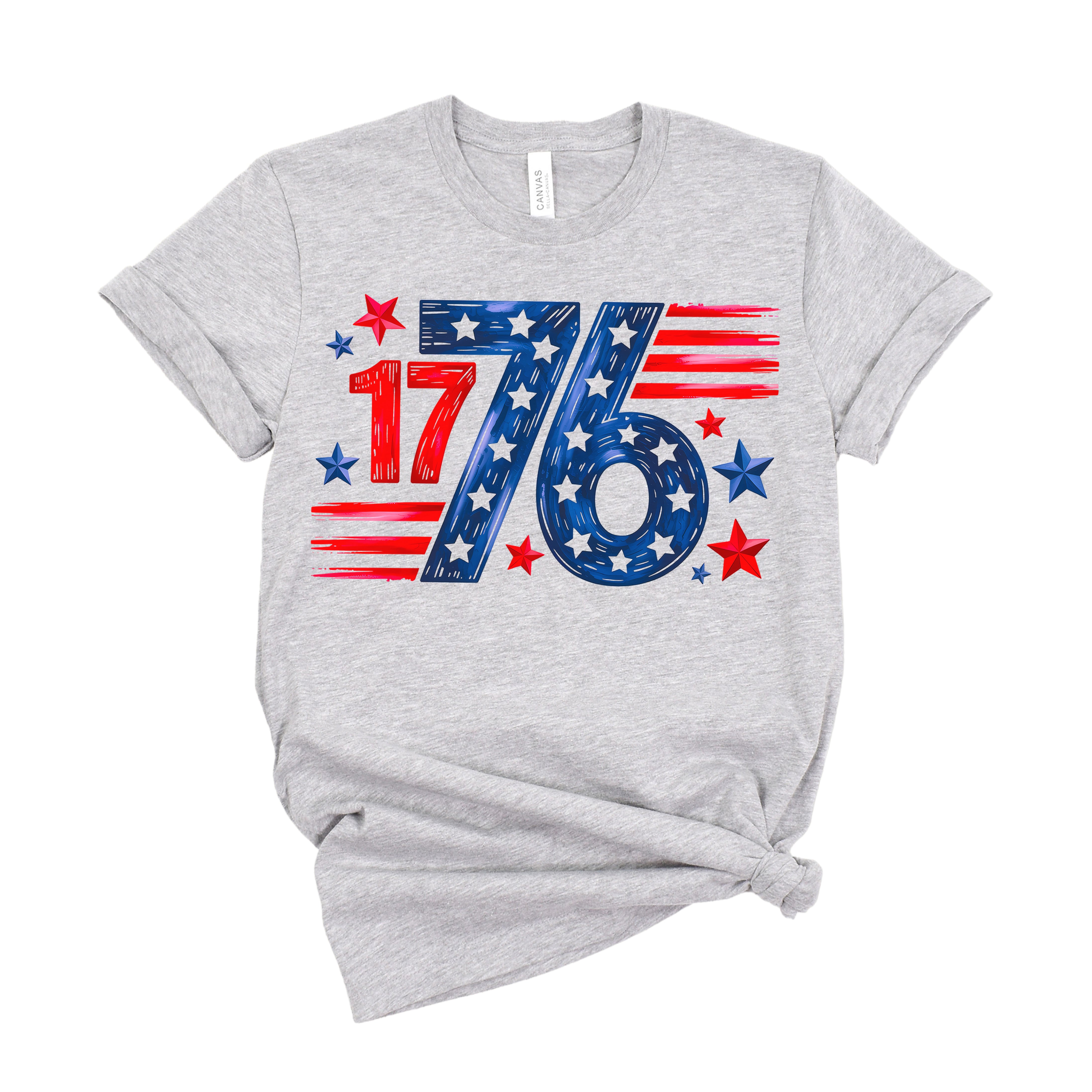 DTF Transfer 1776 Design | 4th of July Ready to Press | Custom Heat Transfer for T-Shirts