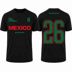 FIFA World Cup 2026 Mexico Shirt – "We Are 26" Team Mexico T-Shirt