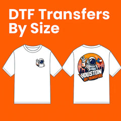 Custom DTF Transfers by Size