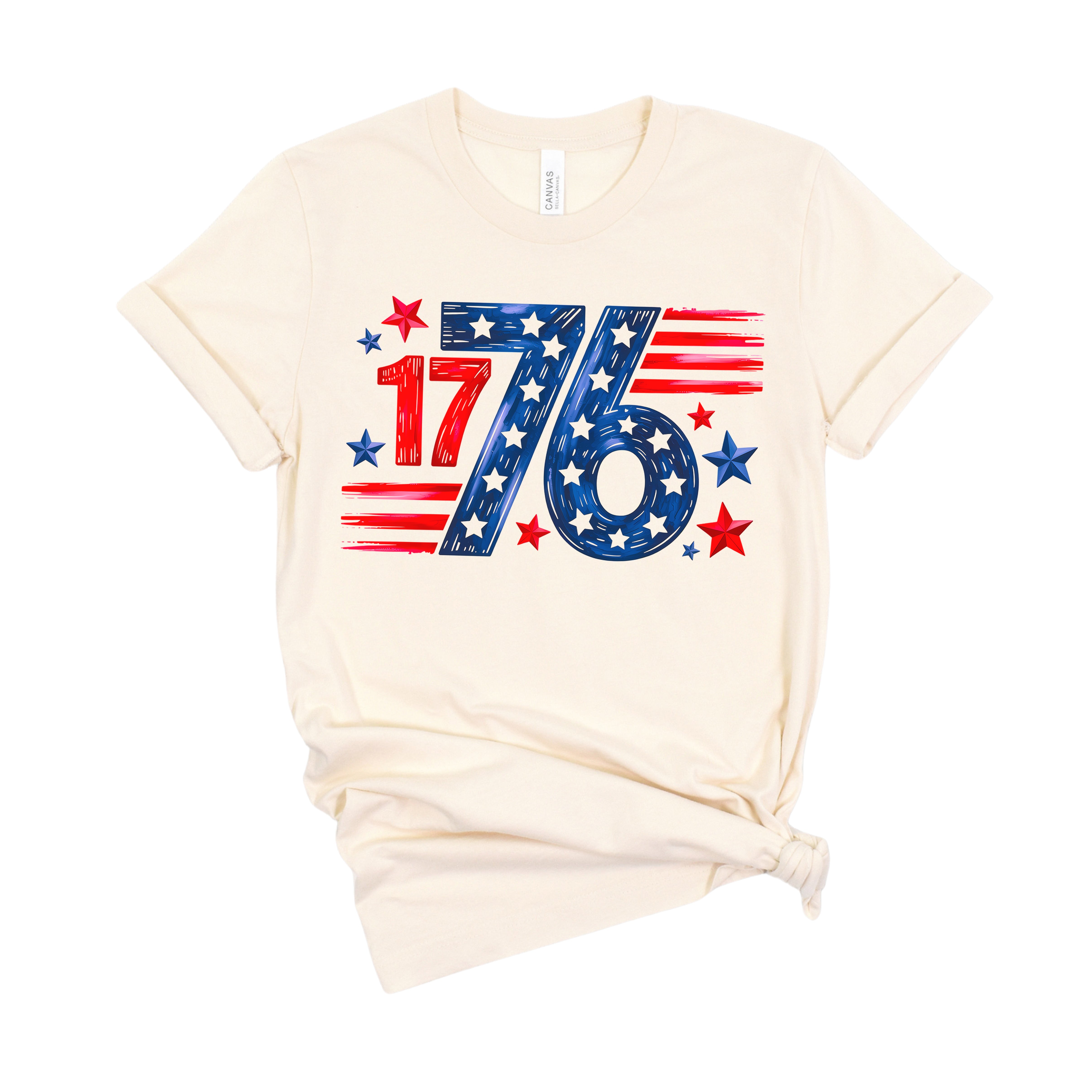DTF Transfer 1776 Design | 4th of July Ready to Press | Custom Heat Transfer for T-Shirts