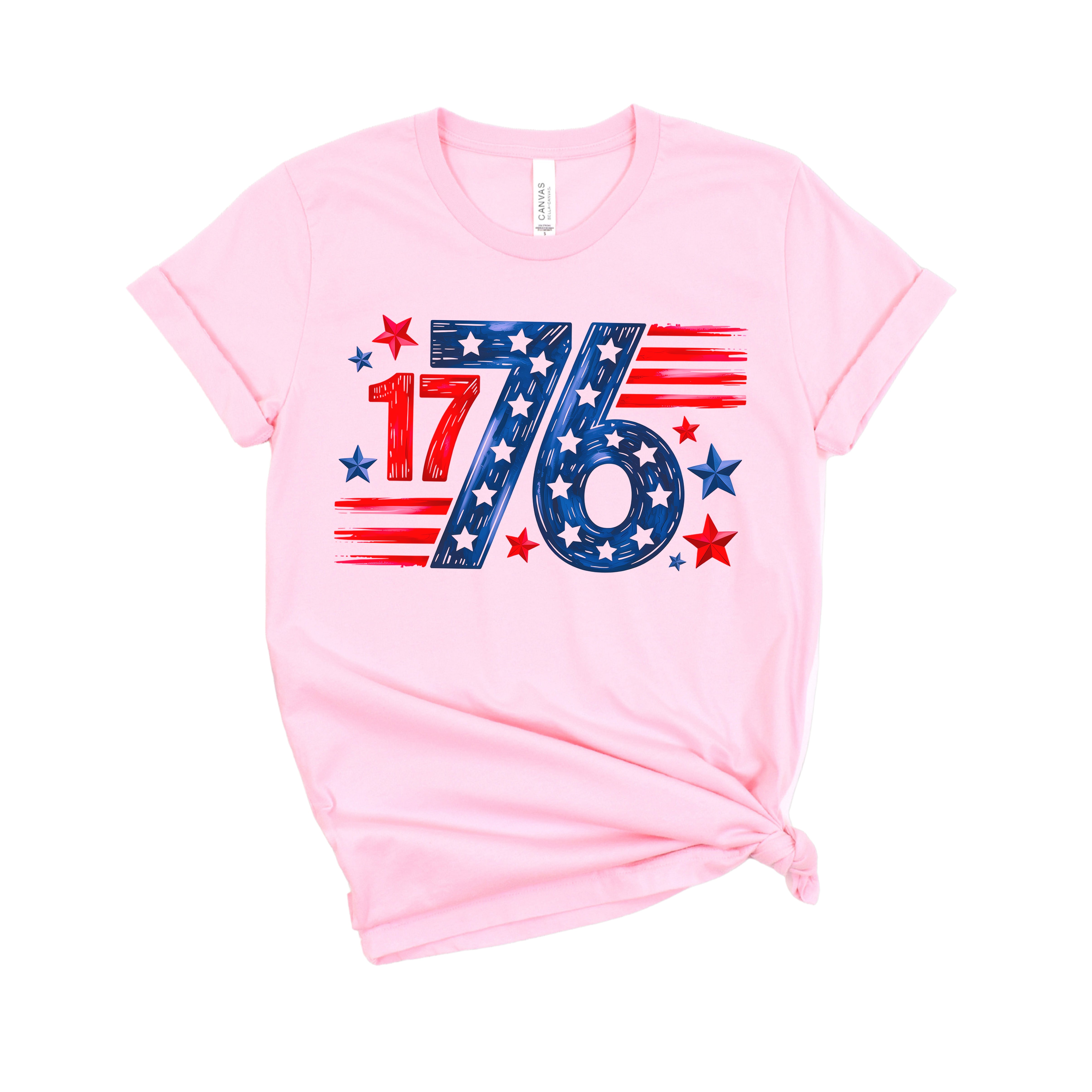 DTF Transfer 1776 Design | 4th of July Ready to Press | Custom Heat Transfer for T-Shirts