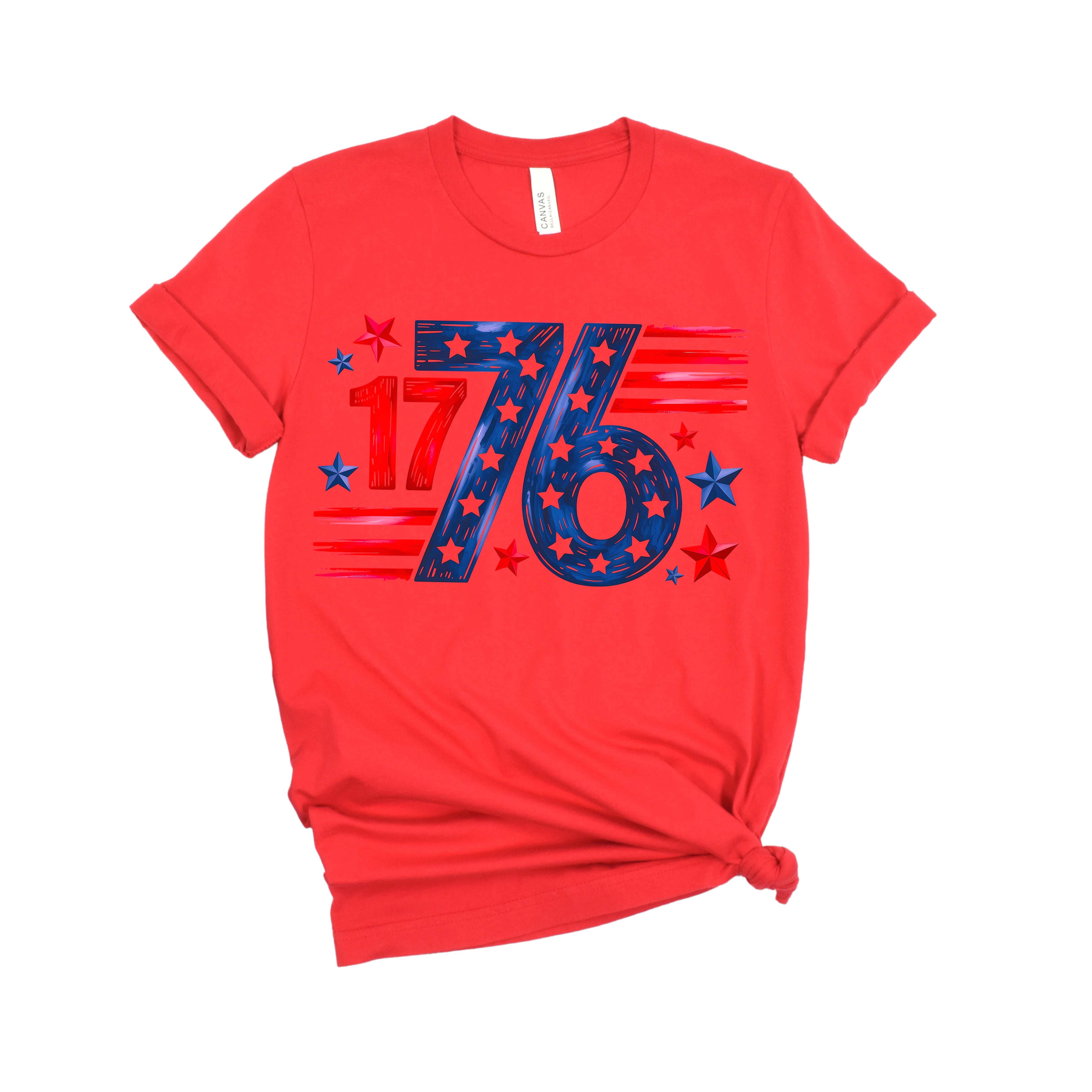 DTF Transfer 1776 Design | 4th of July Ready to Press | Custom Heat Transfer for T-Shirts
