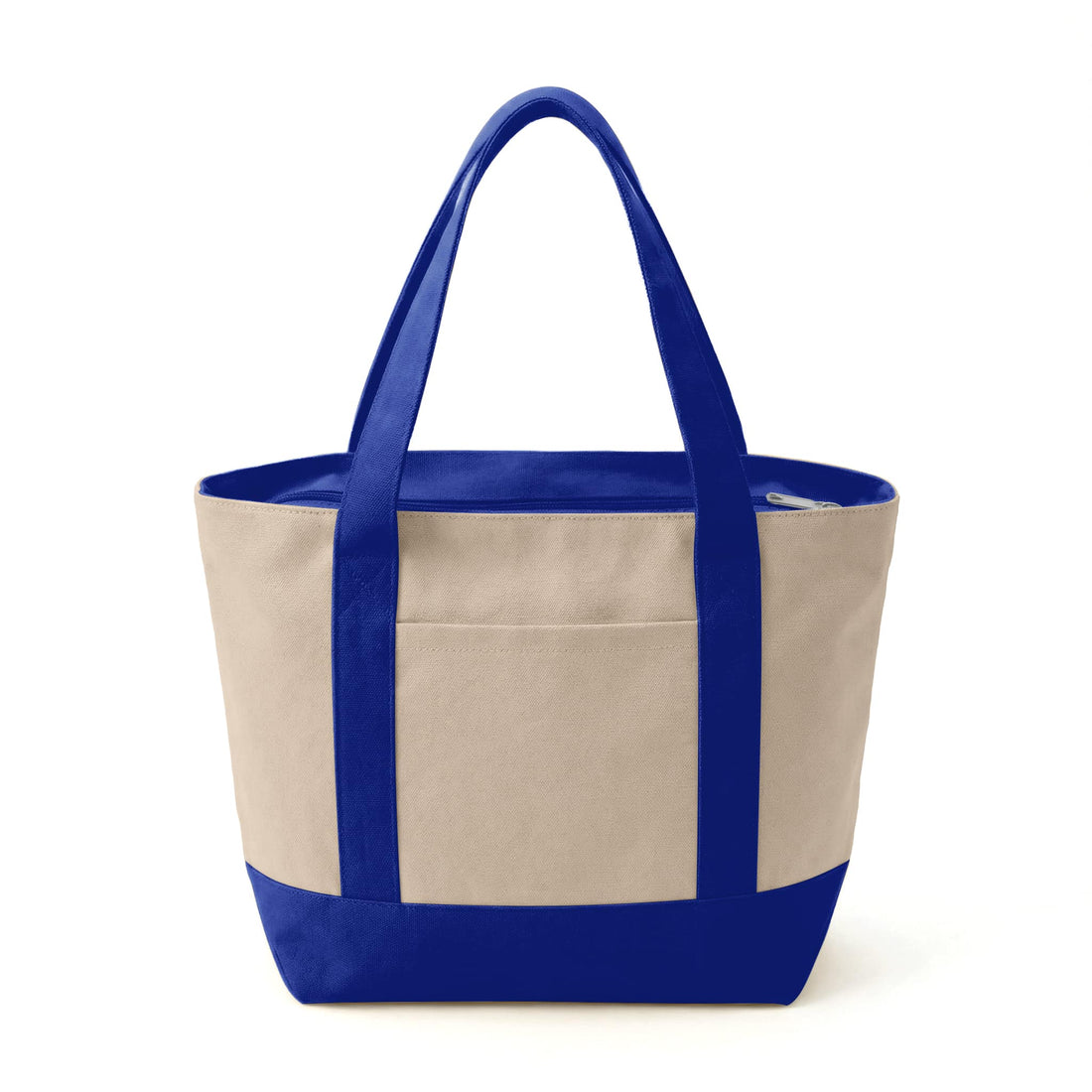 Mini Canvas Zipper Tote Bag